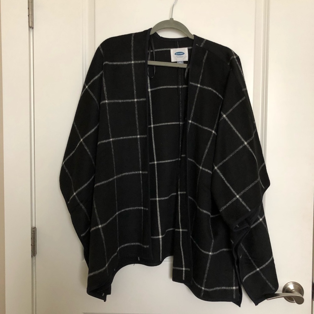 Window pane poncho